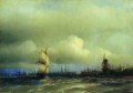 vue d’Amsterdam 1854 Romantique Ivan Aivazovsky russe